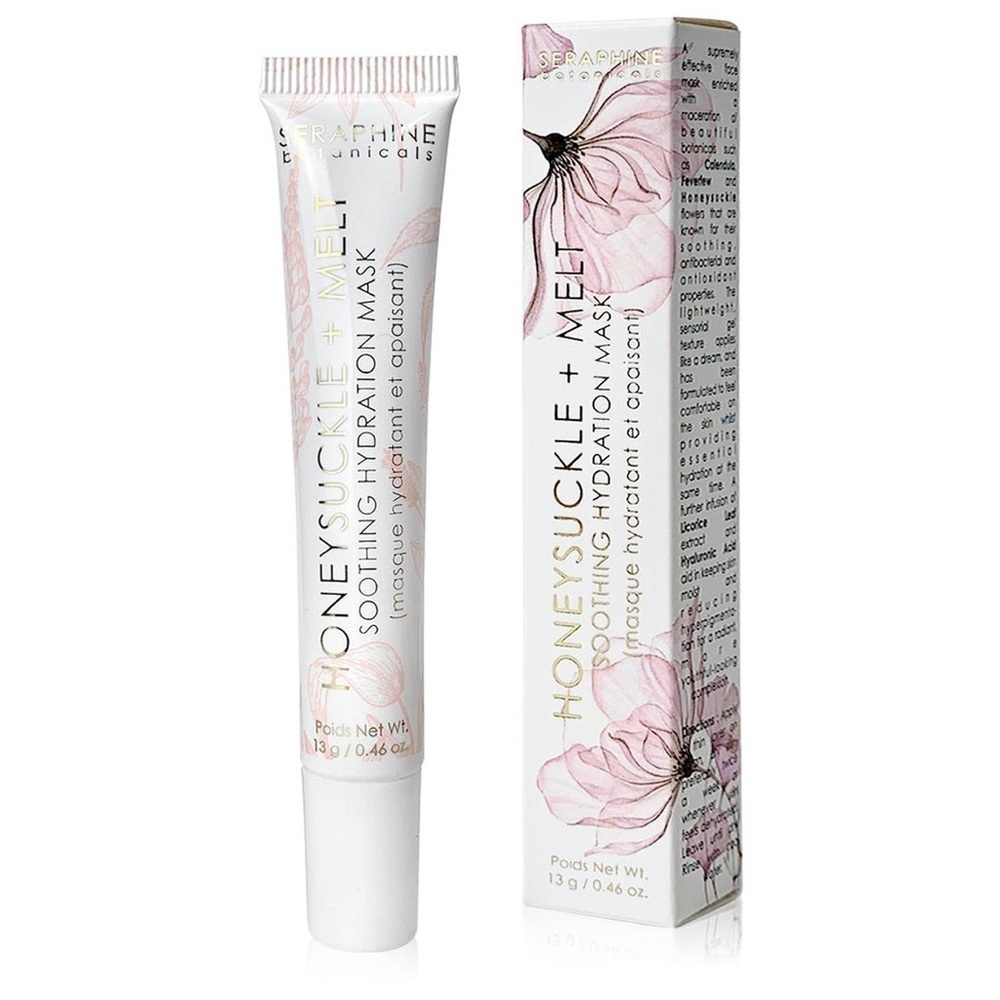 SERAPHINE BOTANICALS
Honeysuckle + Melt Soothing Hydration Mask